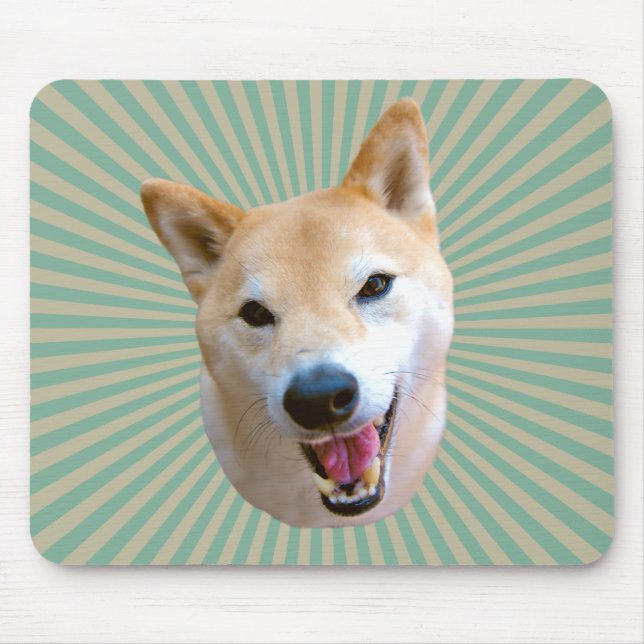Le den Barkley sunbursten Mousepad Musmatta (Framsidan)