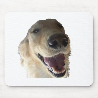 Le den guld- retrieveren Mousepad Musmatta