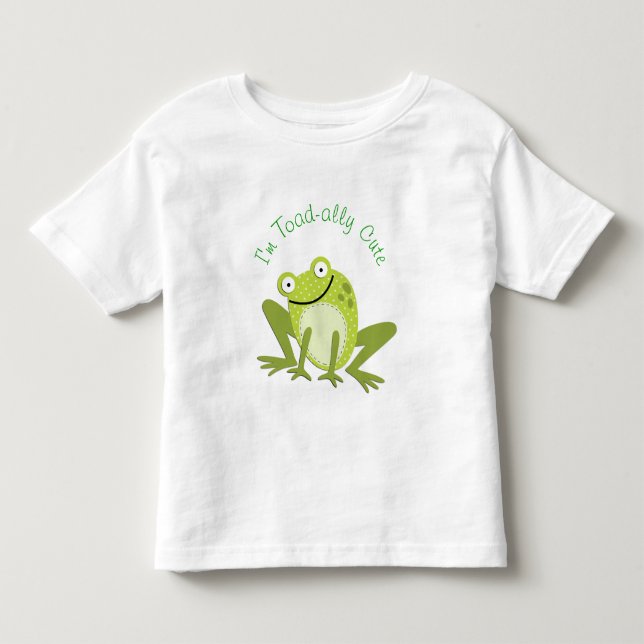 Le den gulliga T-tröja för grodapaddabundsförvant Tee Shirt (Framsida)