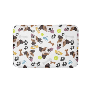 Le den hundjackRussell terrieren Badrumsmatta