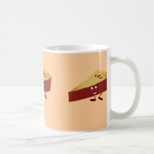 Le den körsbärsröda pajskivan kaffemugg