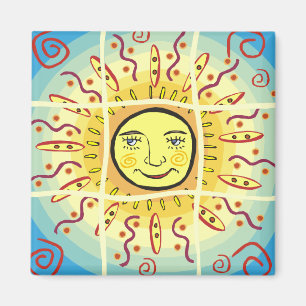 Le den sol- solen kvadrerar magnet