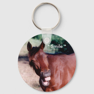 Le den Standardbred hästen Keychain Nyckelring
