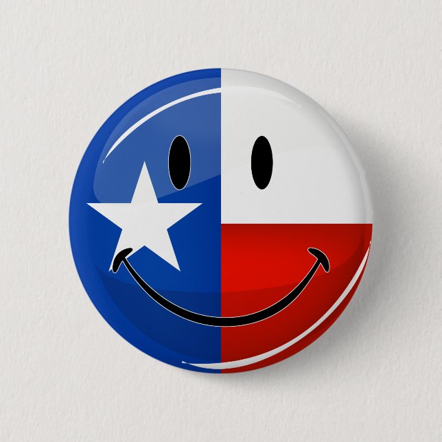 Le den Texas flagga Knapp (Framsida)