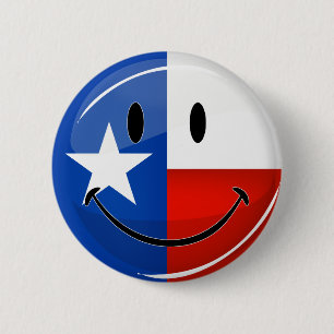 Le den Texas flagga Knapp