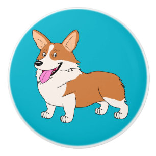 Le den walesiska Corgitecknaden Knopp