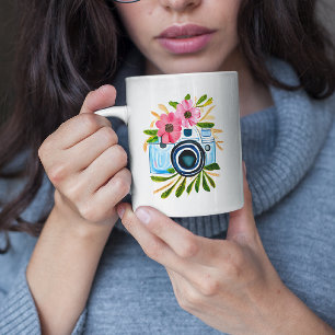 Le, det är en helt ny dag kaffemugg