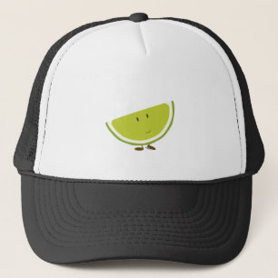 Le det skivade limefruktteckenet truckerkeps