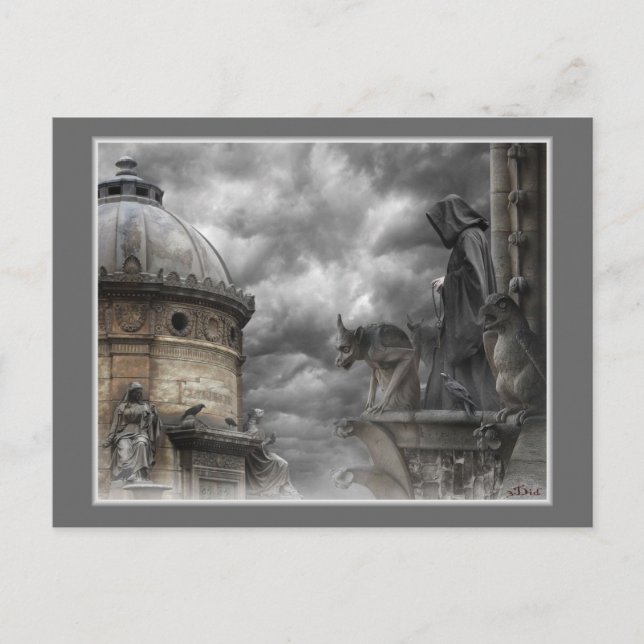 Le Diable carte postale - vykort Djävulen (Framsida)