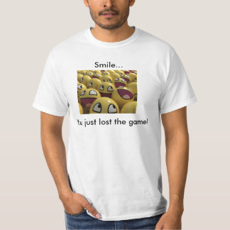 Le dig förlorade precis leken t-shirt