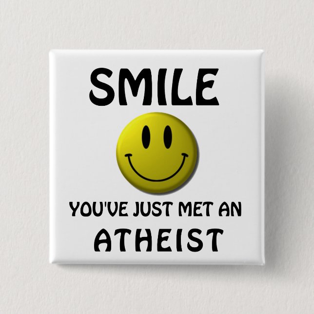 LE dig har precis mött en atheist. Knapp (Framsida)