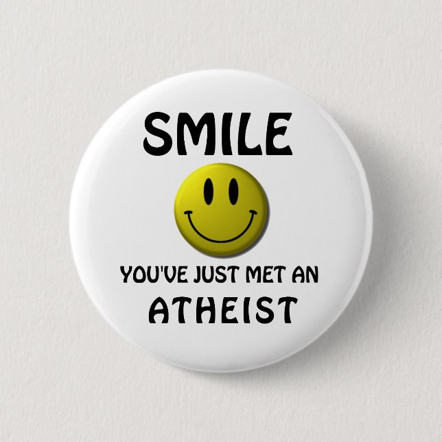 LE dig har precis mött en atheist. Knapp (Framsida)