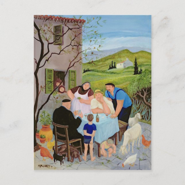 Le Dimanche Vykort (Framsida)