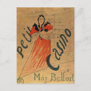 Le divan Japonais av Toulouse-Lautrec Vykort