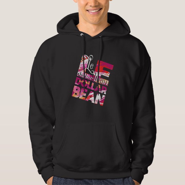 Le Dollar Bean - Lesbisk Lgbtq Queer Gay pride Hoodie (Framsida)