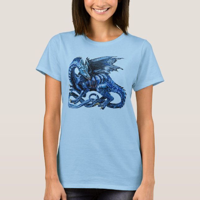 Le dragon bleu - tröja (Framsida)