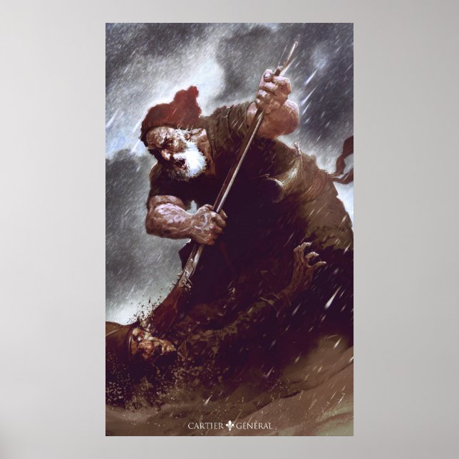 Le duel du vieux patriote poster (Framsidan)