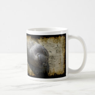 Le elefanten försegla kaffemugg
