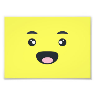 Le Emoji Fototryck