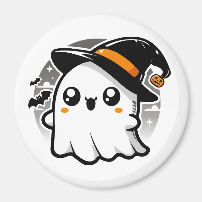 Le Fantôme Kawaii Magnet (Framsidan)