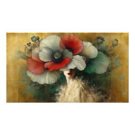 Le Femme Poppy Wall Art Poster Print