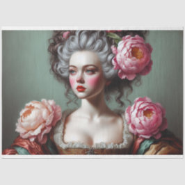 Le Femme Victorian Beauty Romantik Fleur Decoupage