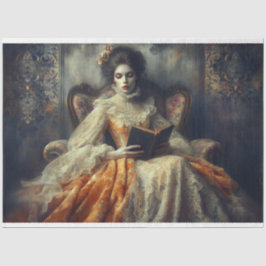 Le Femme Victorian Beauty Romantik Fleur Decoupage