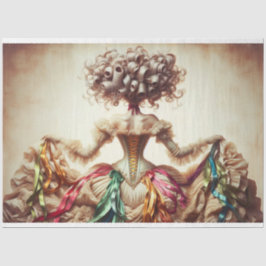 Le Femme Victorian Beauty Romantik Fleur Decoupage
