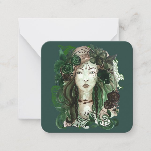 Le Fey Anteckningskort (Framsida)