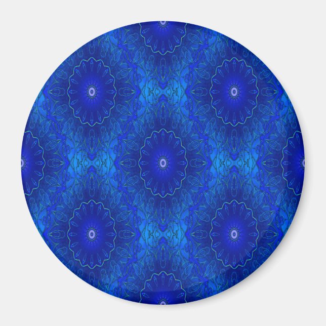 Le Fleurs Bleu... Magnet (Framsidan)