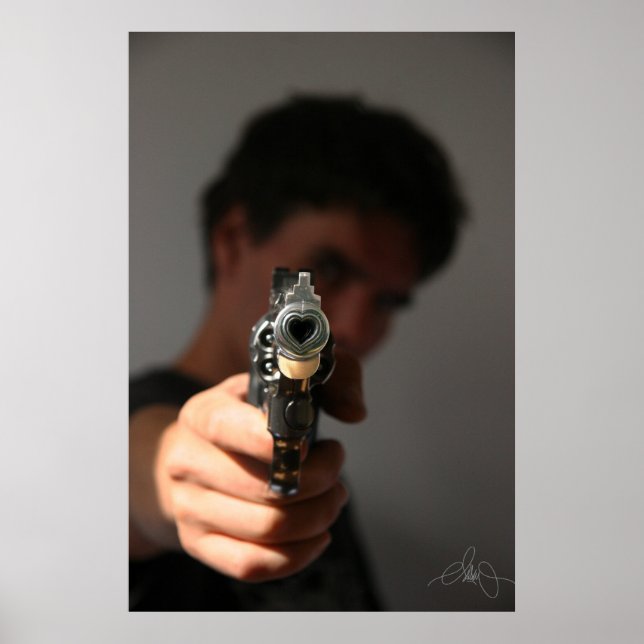 Le flingue de l'kärlek qui tue. poster (Framsidan)