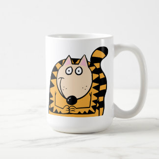 Le för katt kaffemugg