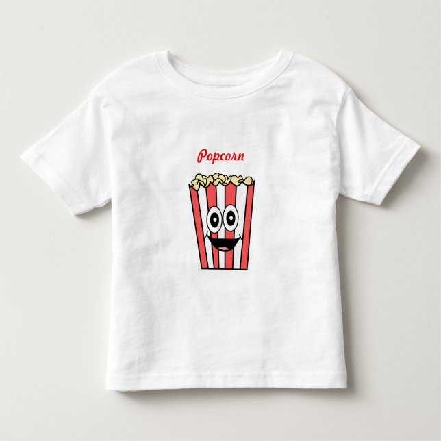 le för popcorn t-shirt (Framsida)