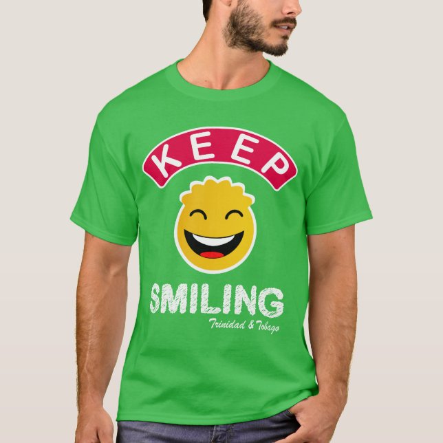Le för Trinidad och Tobago behålla T Shirt (Framsida)