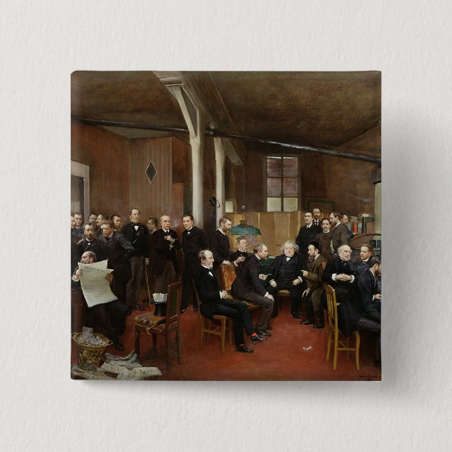 Le Föra journal över des Debats, 1889 Knapp (Framsida)