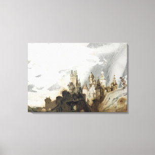 Le Gai Chateau Canvastryck