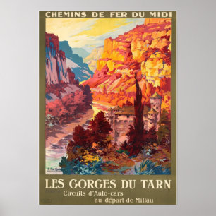 LE GORGES DU TARN POSTER