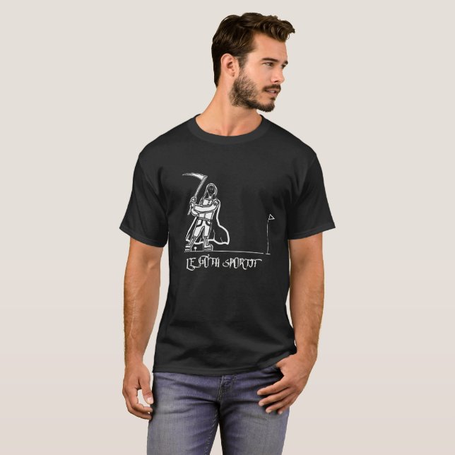 Le Goth Sportif - Golfeur Tee Shirt (Hel framsida)