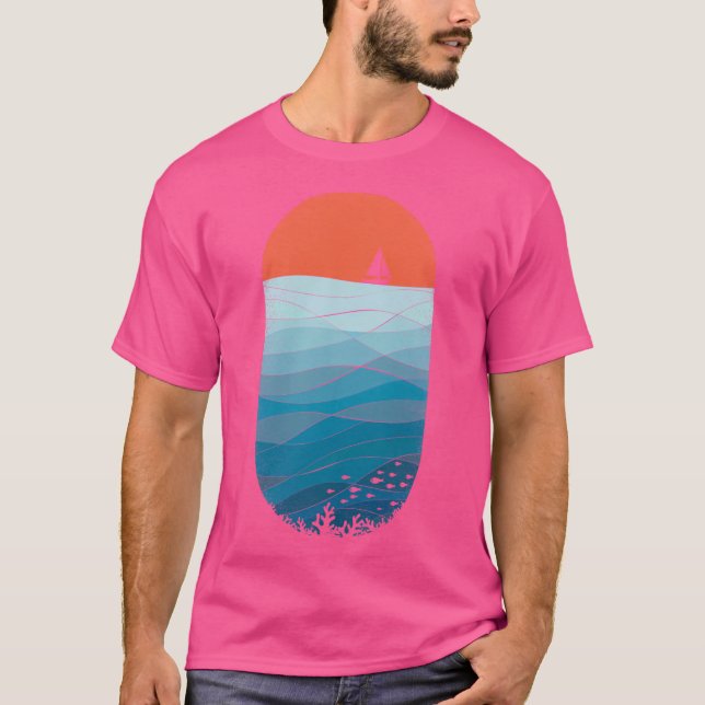 Le Grand Bleu T Shirt (Framsida)