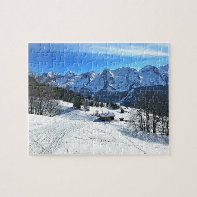 Le Grand Bornand, Fransk Alpernor Pussel (Horisontell)