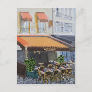 Le Grand Cafe: Fontainebleau, Frankrike Vykort