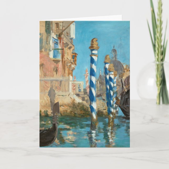 Le Grand Canal à Venise | Édouard Manet Kort (Framsida)