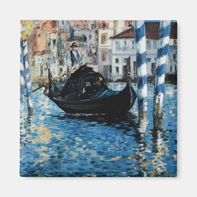 Le Grand Canal à Venise - Edouard Manet Magnet (Framsidan)