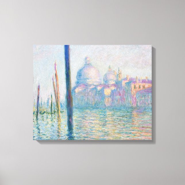 Le Grand Canal | Claude Monet Canvastryck (Framsida)