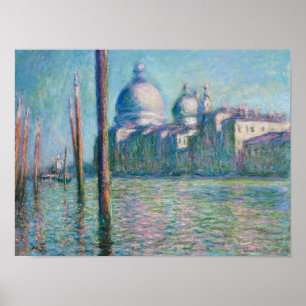 Le Grand Canal Venedig (1908) Claude Monet Fine Ar Poster