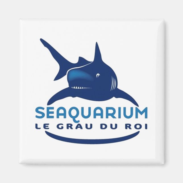 Le Grau du Roi : seaquarium - Magnet (Framsidan)