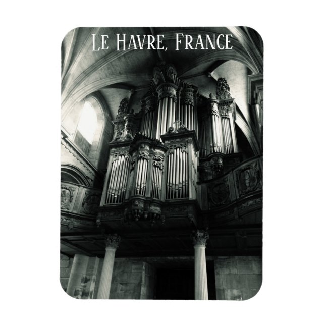 Le Havre, Frankrike Magnet (Vertikal)