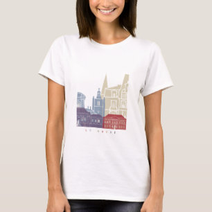 Le Havre skyline poster T Shirt