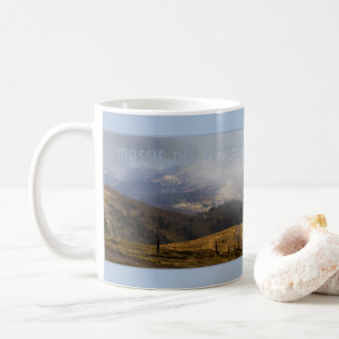 Le Hohnacken, Mountain View, Vosges, Frankrike Kaffemugg