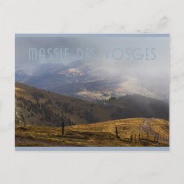 Le Hohnacken, Mountain View, Vosges, Frankrike Vykort